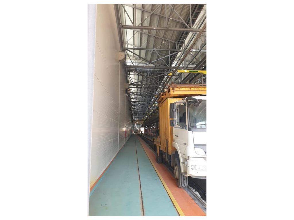 Gaziray Tren Atölyesi Katlanır Katener Tesisi Kurulumu