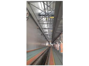 Gaziray Tren Atölyesi Katlanır Katener Tesisi Kurulumu