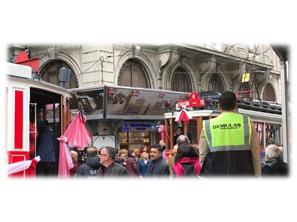 Istiklal Street Catenary Line Construction